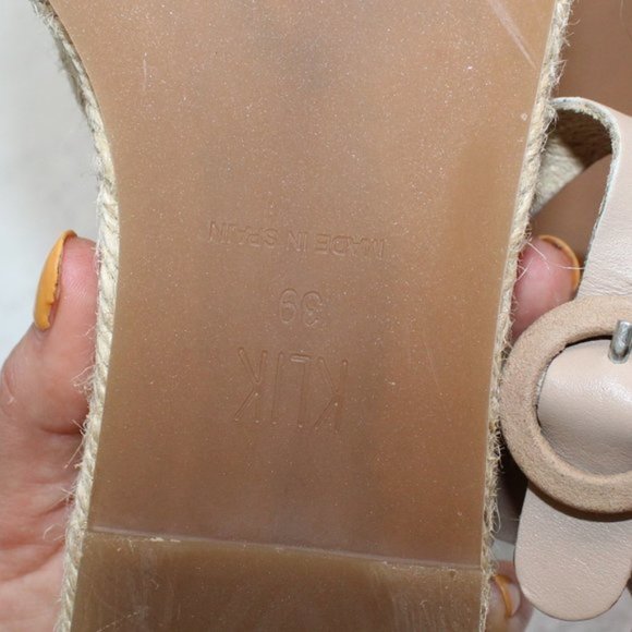 Nordstrom KLIK Suede Espadrille Platform Sandals - Picture 8 of 8